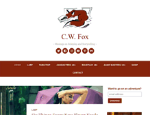Tablet Screenshot of cwfox.com